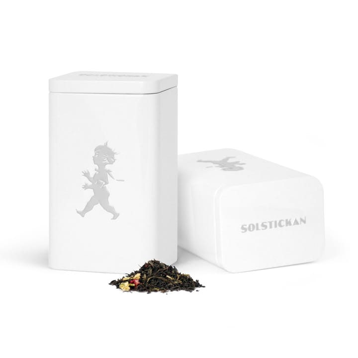 Solstickan tea jar 15.2 cm - 白色 high gloss - Solstickan Design