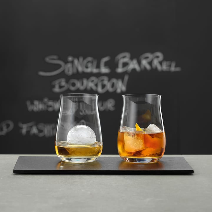 Single Barrel Bourbon glass, 两件套装 - clear - Spiegelau