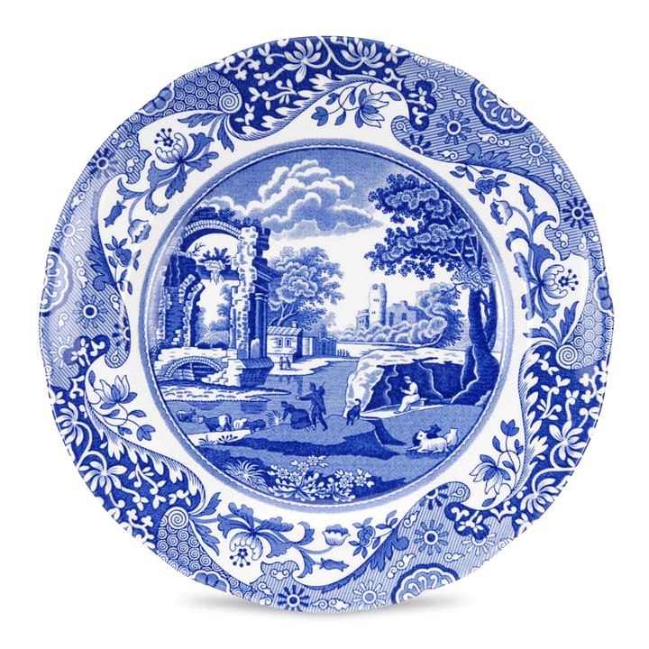 Blue Italian 盘子/tea 盘子 - 20 cm/ 8 inch - Spode