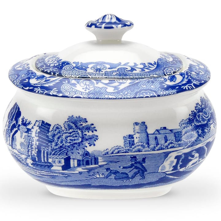 Blue Italian 糖罐 with lid - 25 cl - Spode