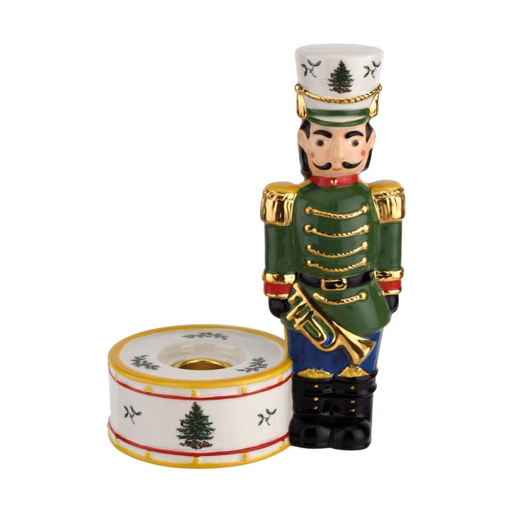 圣诞树 Nutcracker 烛台 17,5 cm - 绿色 - Spode