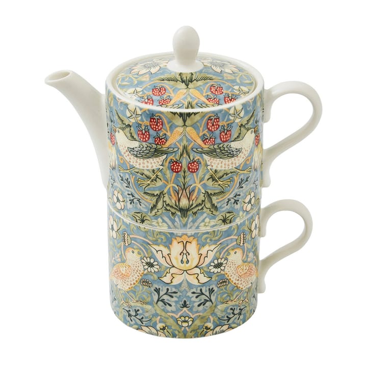 Strawberry Thief teapot and 茶杯 - 灰色 - Spode