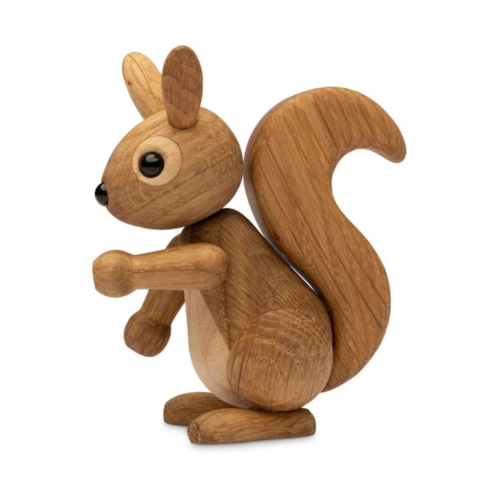 Peanut Squirrel 装饰 8.5 cm - 自然木色 - Spring Copenhagen