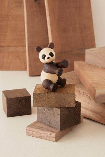 Pixi Panda 装饰 maple 9 cm - 褐色 - Spring Copenhagen