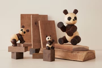 Pixi Panda 装饰 maple 9 cm - 褐色 - Spring Copenhagen