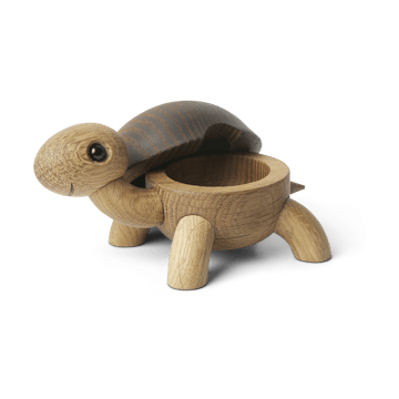 Speedy turtle 装饰 4 cm - 自然木色-ash - Spring Copenhagen