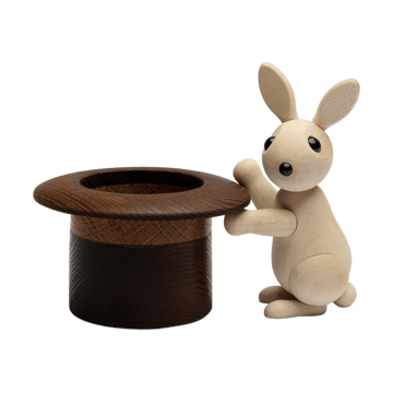 The Magic Hat rabbit 装饰 9.5 cm - Maple - Spring Copenhagen