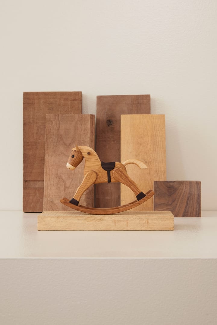 The Rocking Horse 装饰 13.5 cm - 自然木色 - Spring Copenhagen