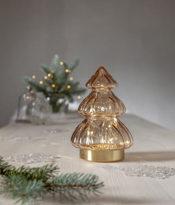 Abete 桌子 装饰 Christmas lights 18 cm - Beige - Star Trading