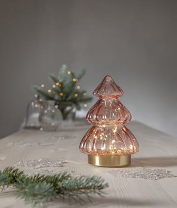 Abete 桌子 装饰 Christmas lights 18 cm - Pink - Star Trading