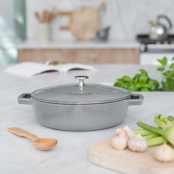 Chistera sauce pan Ø28 cm 3.7 L - 灰色 - STAUB