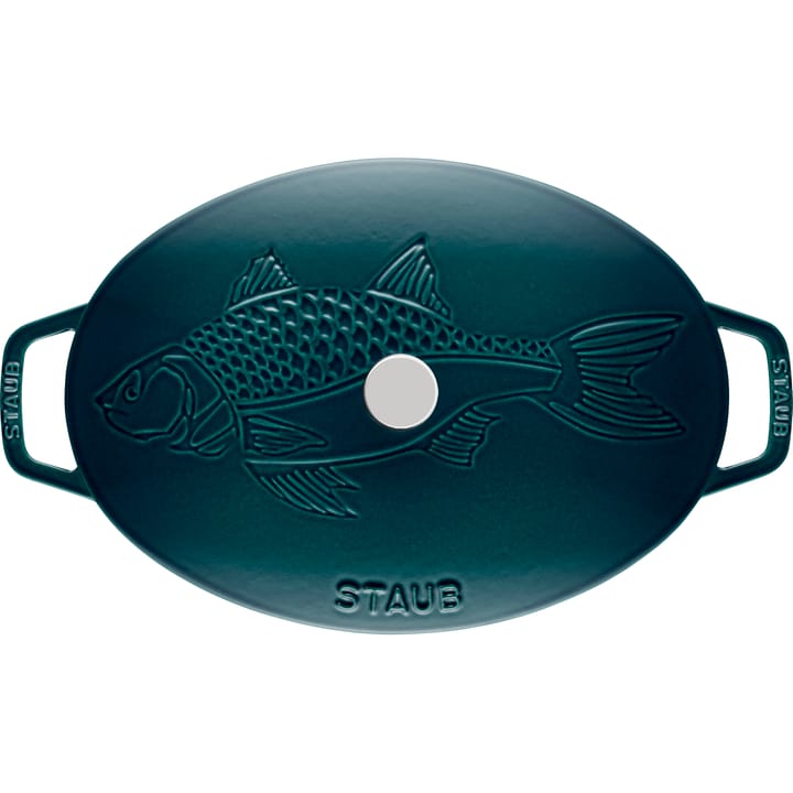 La Mer oval 砂锅  dish - three layered enamel - 32 cm - STAUB