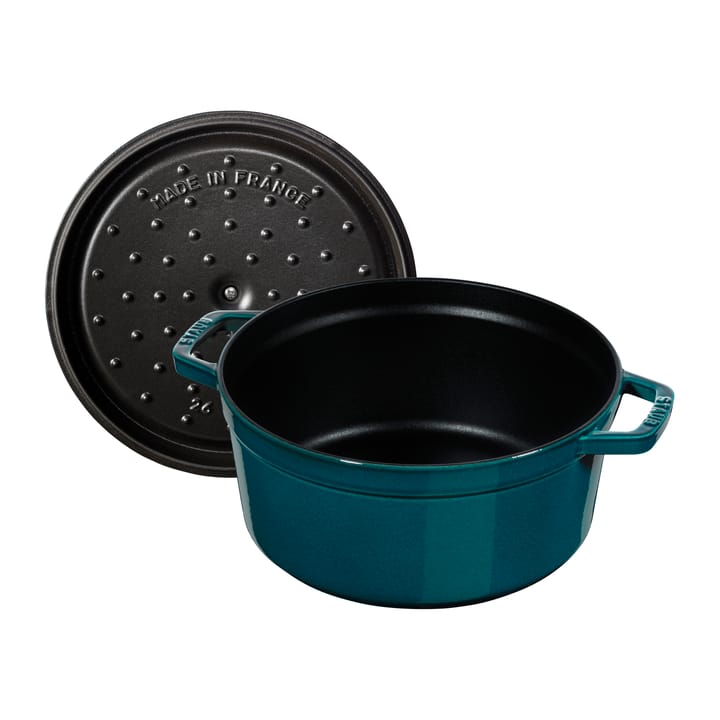 La Mer round 砂锅  dish - three layered enamel - 5.2 l - STAUB