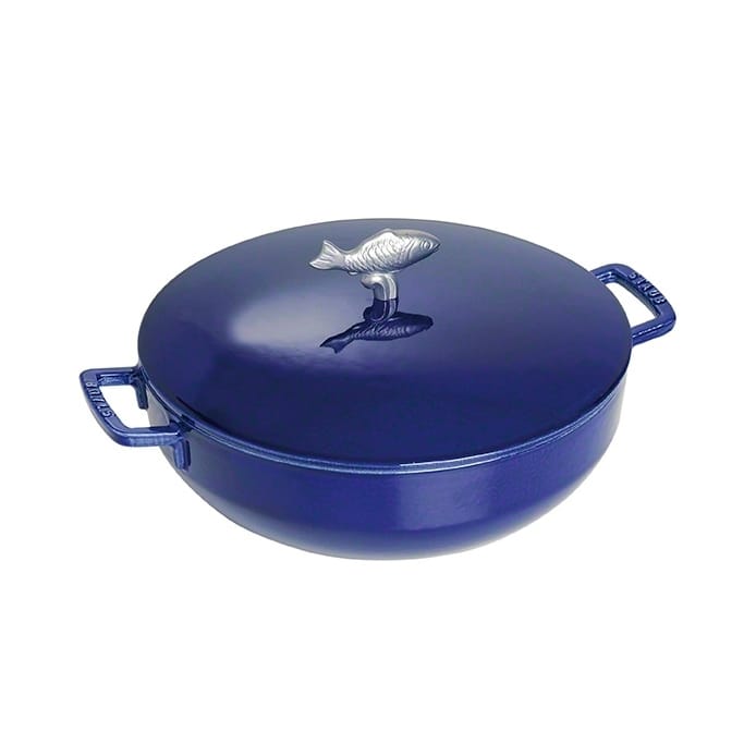 Staub bouillabaisse 砂锅  dish - 蓝色 - STAUB