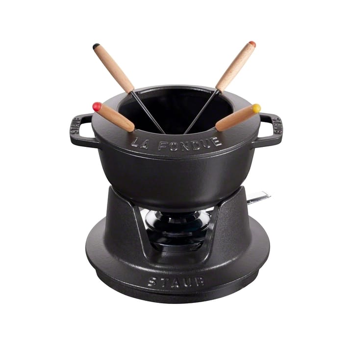 Staub fondue set 1.1 l - 黑色 - STAUB