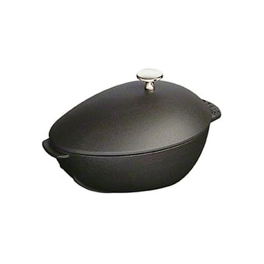 Staub mussel 砂锅  dish 2 l - 黑色 - STAUB