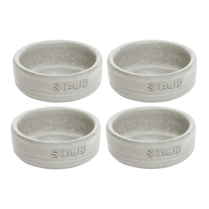 Staub New White Truffle mini 碗  四件套装 - Ø5 cm - STAUB