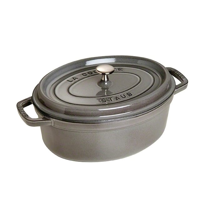 Staub oval 砂锅  dish 4.2 l - 灰色 - STAUB