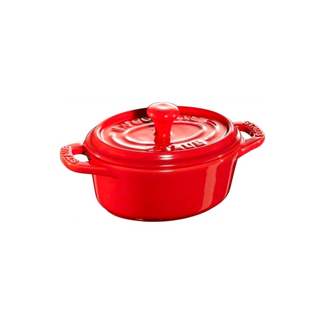 Staub oval mini 砂锅  dish 0.2 l - 红色 - STAUB