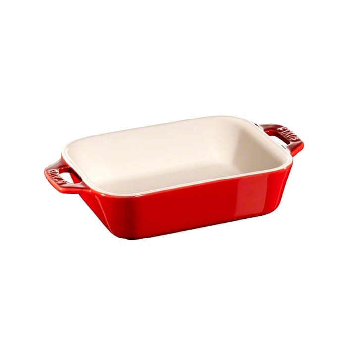 Staub rectangular 烤盘 14x11 cm - 红色 - STAUB