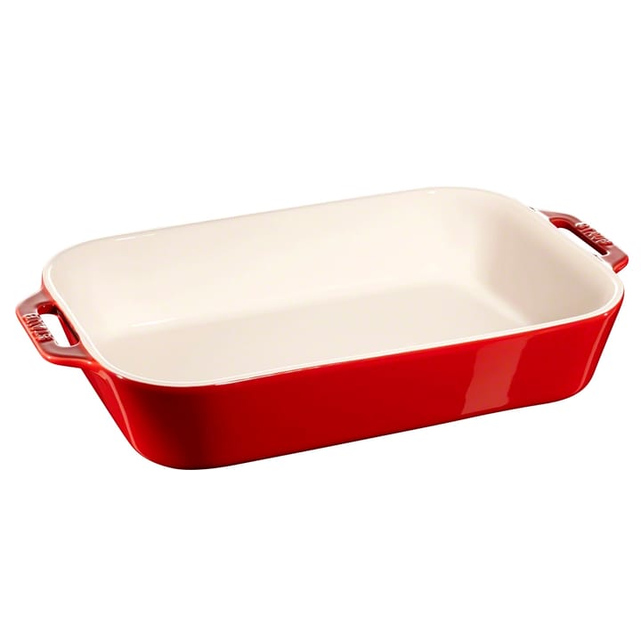 Staub rectangular 烤盘 34 x 24 cm - 红色 - STAUB