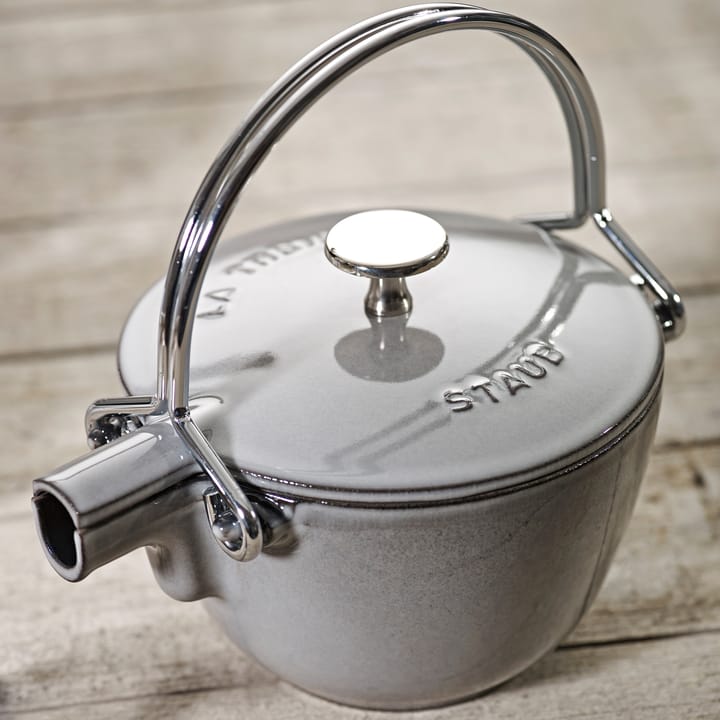 Staub teapot round 1.15 L - 灰色 - STAUB