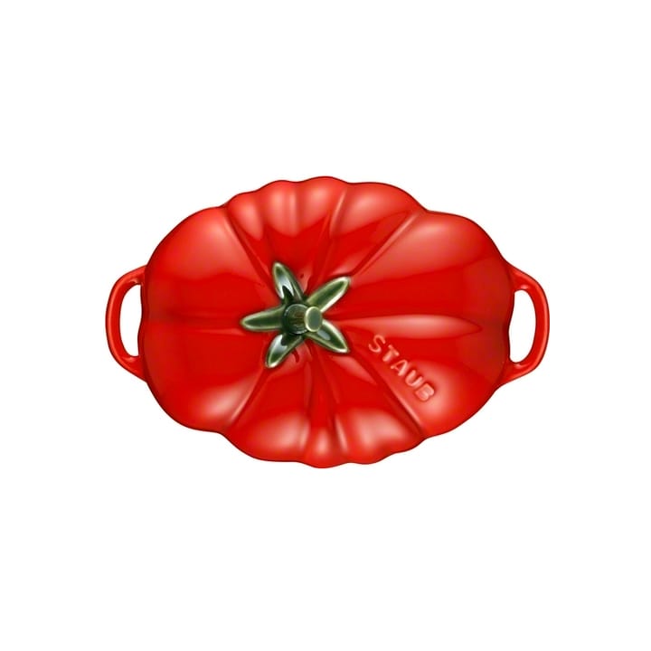 Staub tomato 砂锅  dish stoneware 0.5 l - 红色 - STAUB