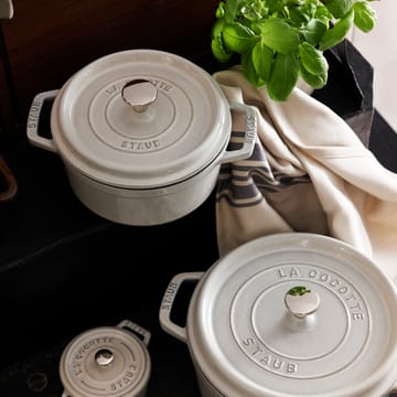 Staub White Truffle 砂锅 - 2.2 l - STAUB