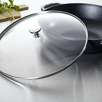 Wok with glass lid Ø30 cm 4.4 L - 灰色 - STAUB