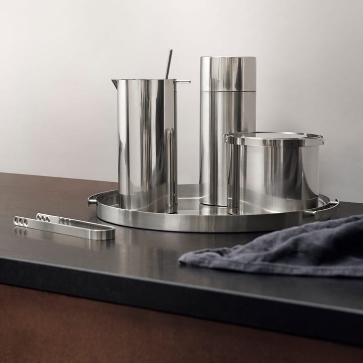 AJ cylinda-line cocktail jug 1 l - 不锈钢 - Stelton