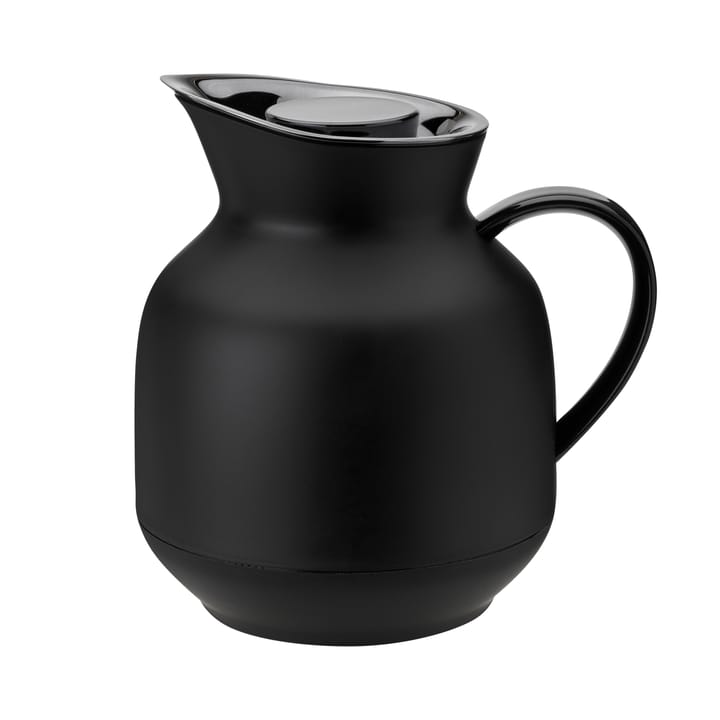 Amphora thermos jug tea 1 L - Soft 黑色 - Stelton