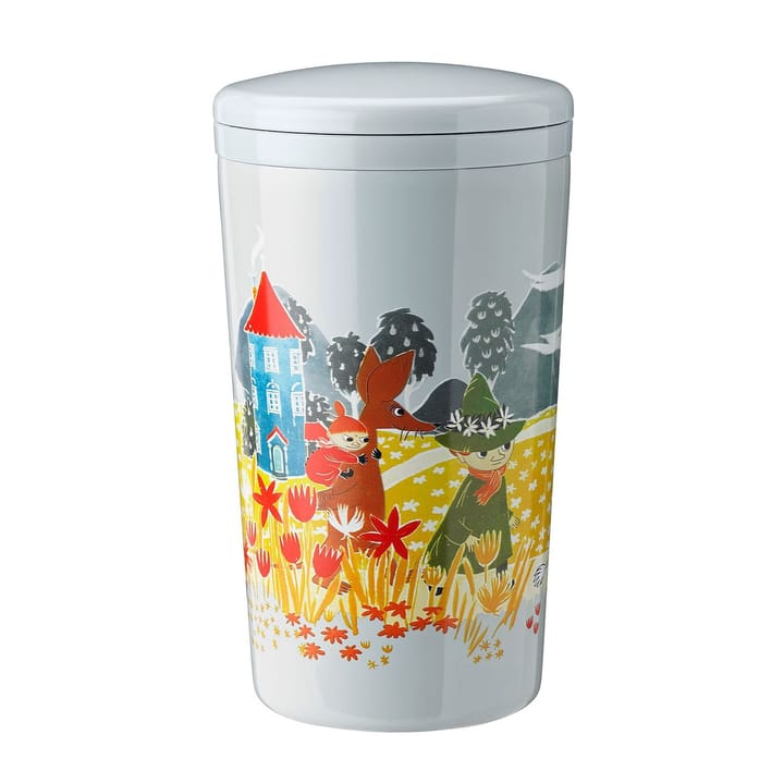 Carrie thermos 马克杯 0.4 liter - Moomin sky - Stelton
