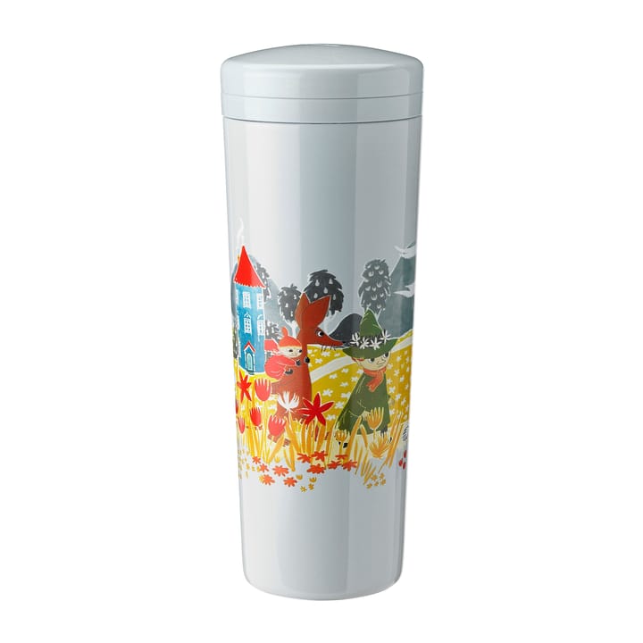 Carrie thermos flask 0.5 liter, Moomin sky Stelton