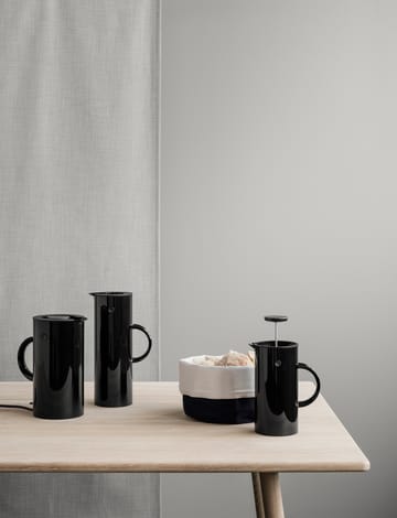 EM77 Stelton vacuum 水壶/水瓶 1 l - 亮面黑 - Stelton