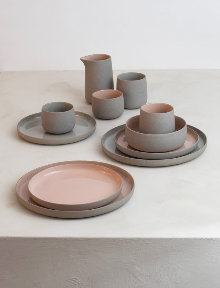 Emma plates Ø19 cm 两件套装 - 灰色 - Stelton