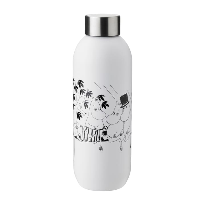 Keep Cool Mumin bottle 0.75 l - Soft 白色-黑色 - Stelton