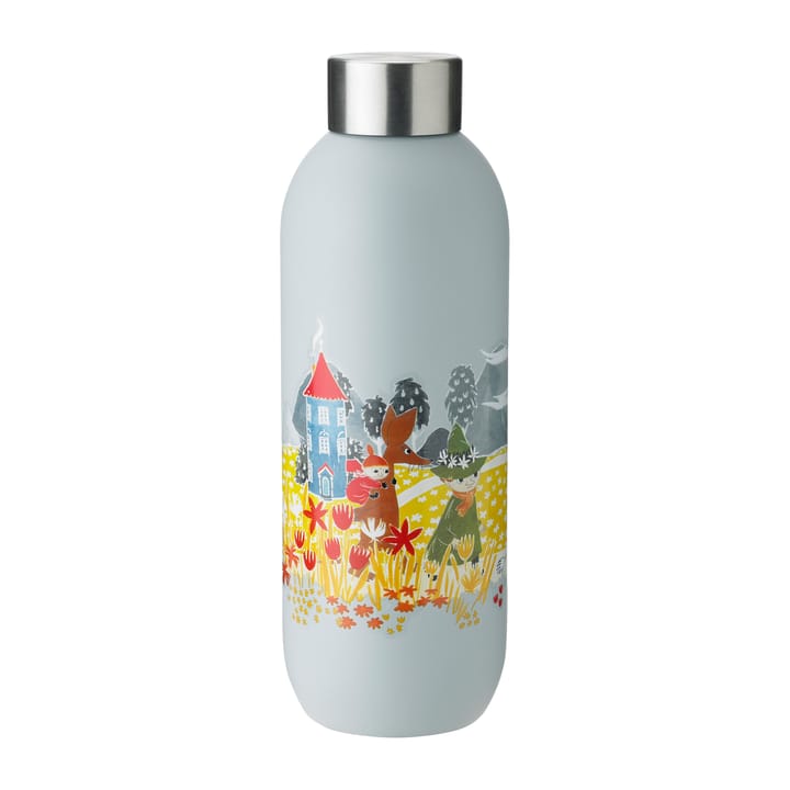 Keep Cool Mumin bottle 0.75 l - Soft sky - Stelton