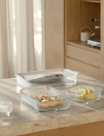 Pilastro oven-safe dish 24.4x40.8 cm - 透明 - Stelton