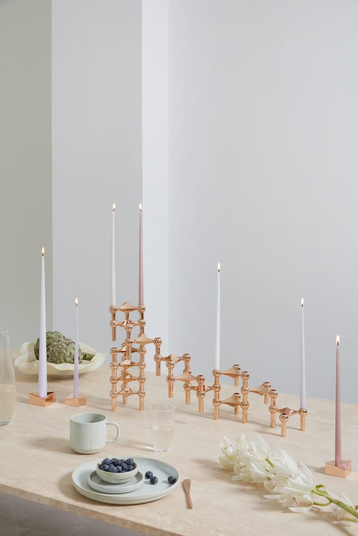 STOFF antique candles by ester & erik 大 四件套装, 白色 STOFF