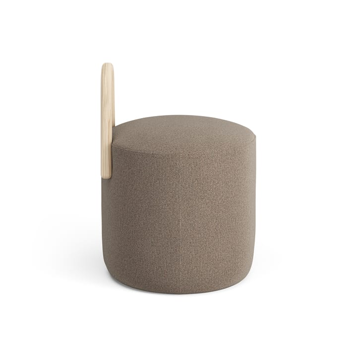 Amstelle pouf 小 box natural lacquer - Main Line Flax 23 - Swedese