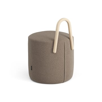 Amstelle pouf 小 box natural lacquer - Main Line Flax 23 - Swedese