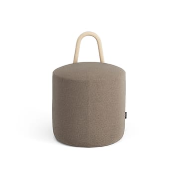 Amstelle pouf 小 box natural lacquer - Main Line Flax 23 - Swedese