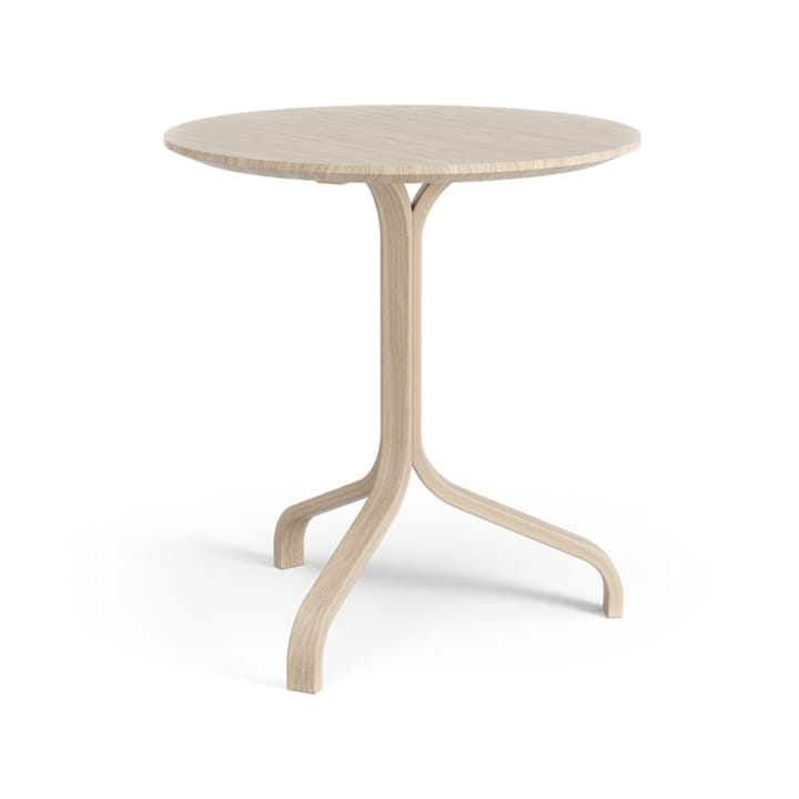 Lamino 桌子 49 cm - 白色 pigmented 自然木色 - Swedese