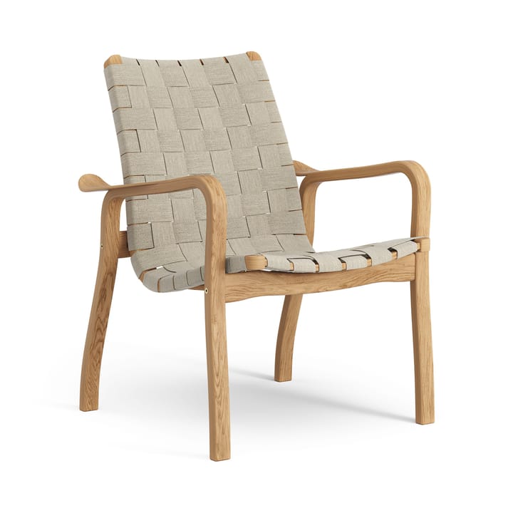 Primo 扶手椅 low oiled oak - 原色/自然色 - Swedese