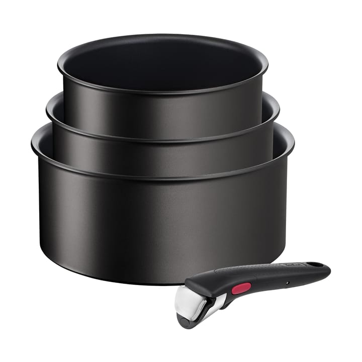 Ingenio Unlimited saucepan 套装 4件 - 黑色 - Tefal