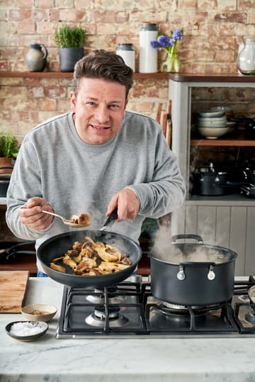 Jamie Oliver Quick & Easy anodised wok pan hard - 30 cm - Tefal