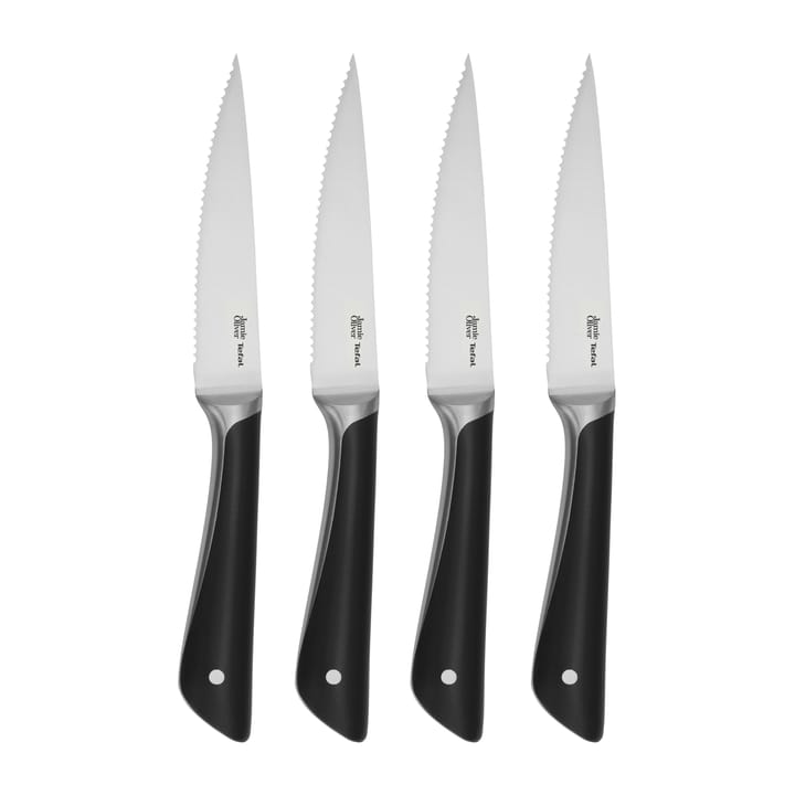 Jamie Oliver steak knife 4 pieces - 不锈钢 - Tefal