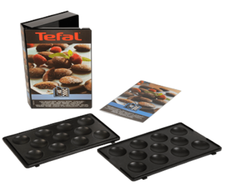 Snack Collection cookie plates for sandwich grill - 黑色 - Tefal