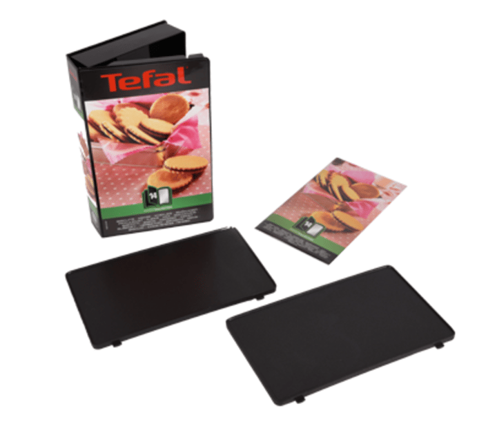 Snack Collection cracker plates for sandwich grill - 黑色 - Tefal