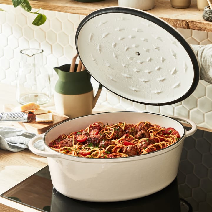 Tefal LOV oval pot 7.2 L - 米色 - Tefal